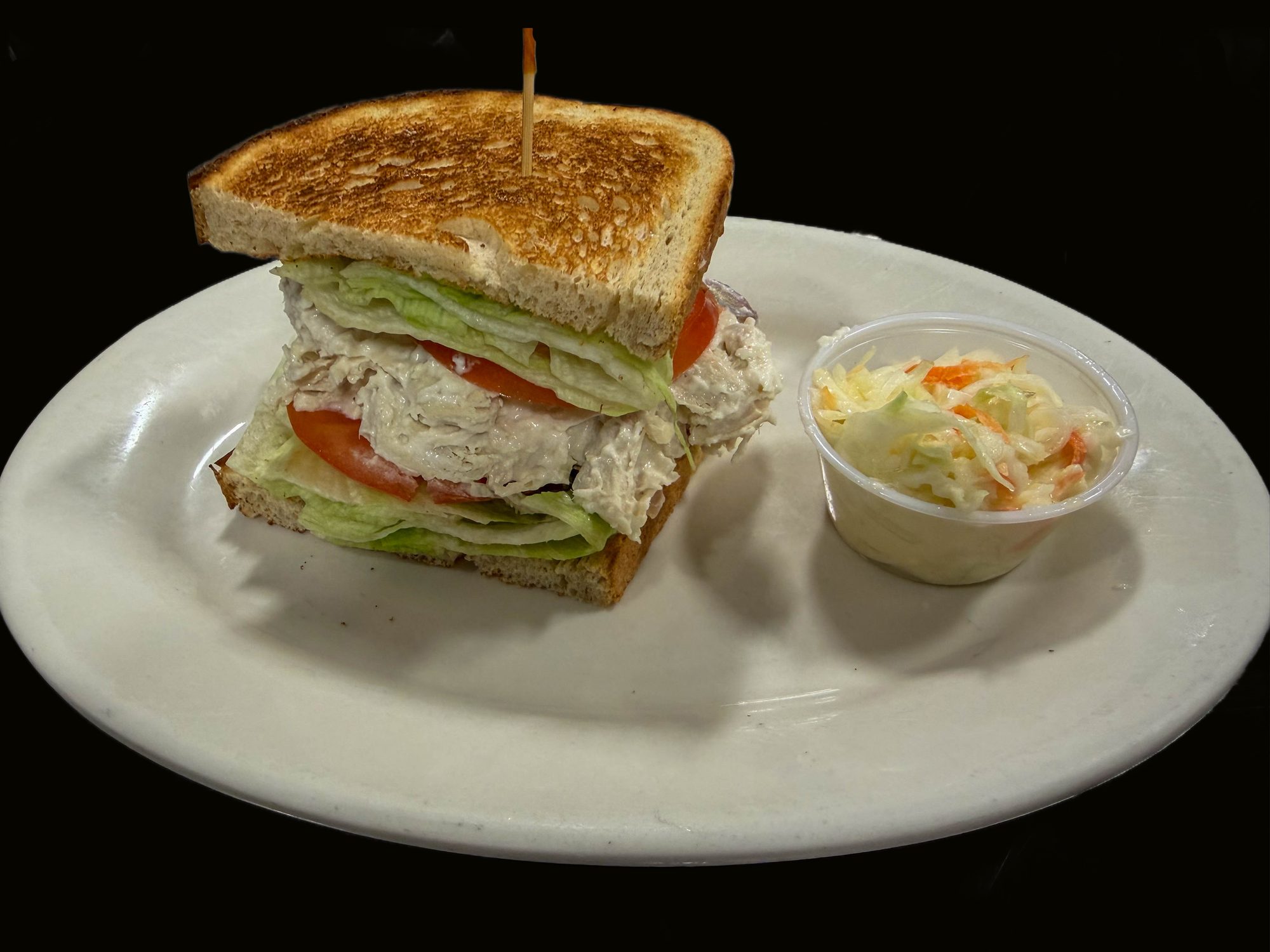 Half Club Sandwich