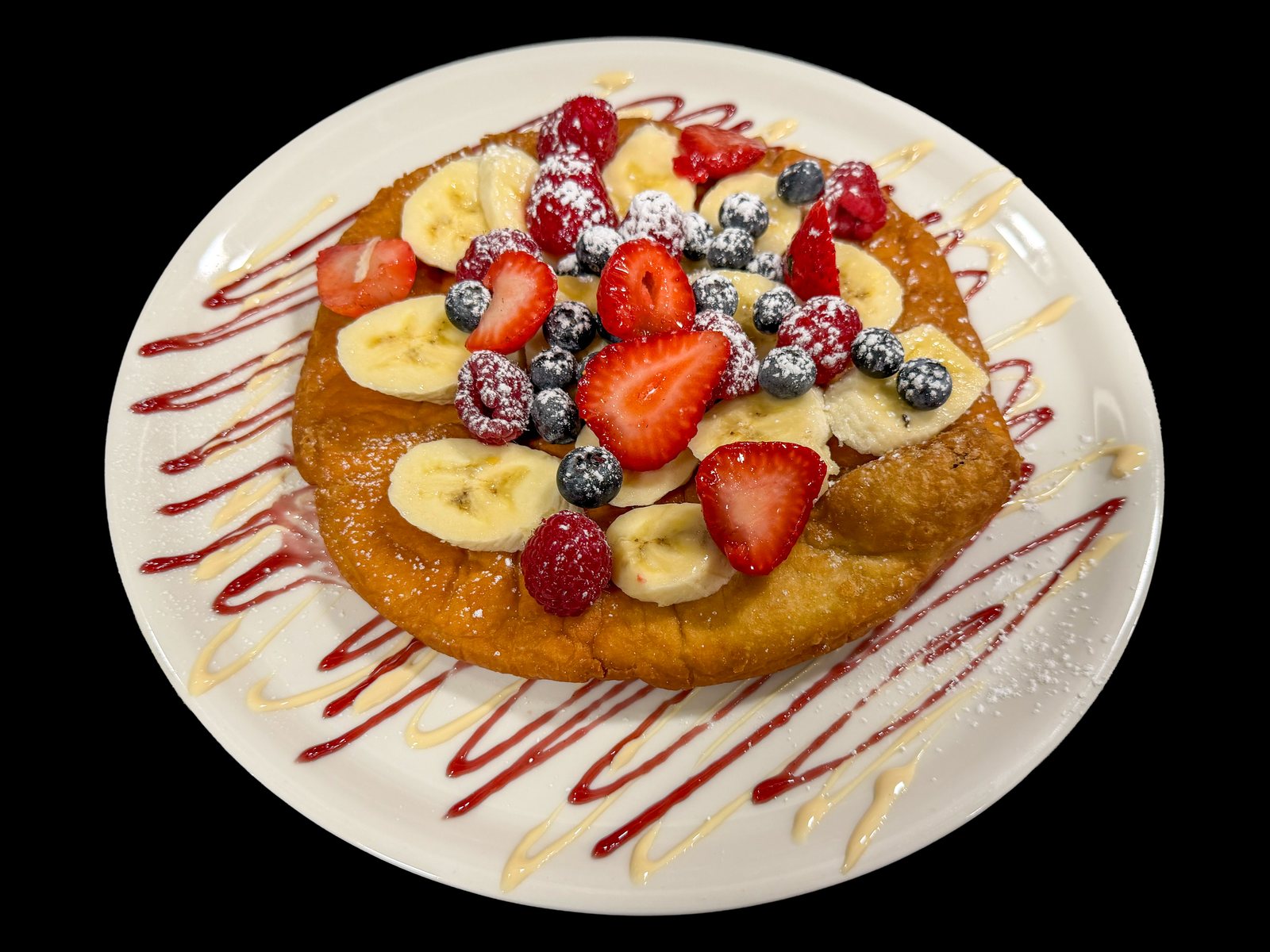 Berry Berry Fried Dough